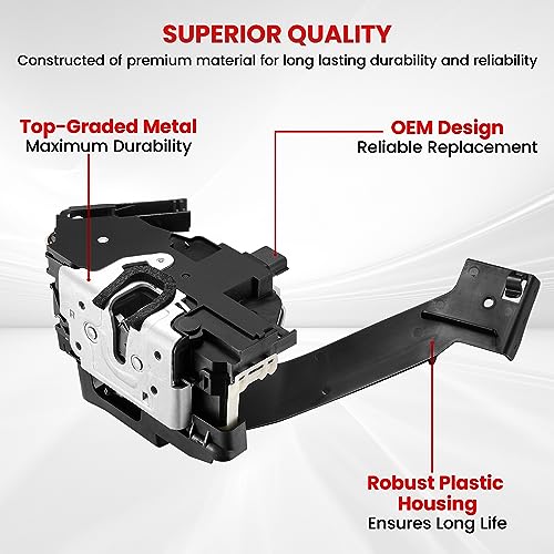 Image of SYERAL Power Door Lock Actuator w /Latch Assembly 937-651 Front Right Passenger Side Door Latch Compatible with Ford Escape 2008-2012, Compatible with Mercury Mariner 2008-2011