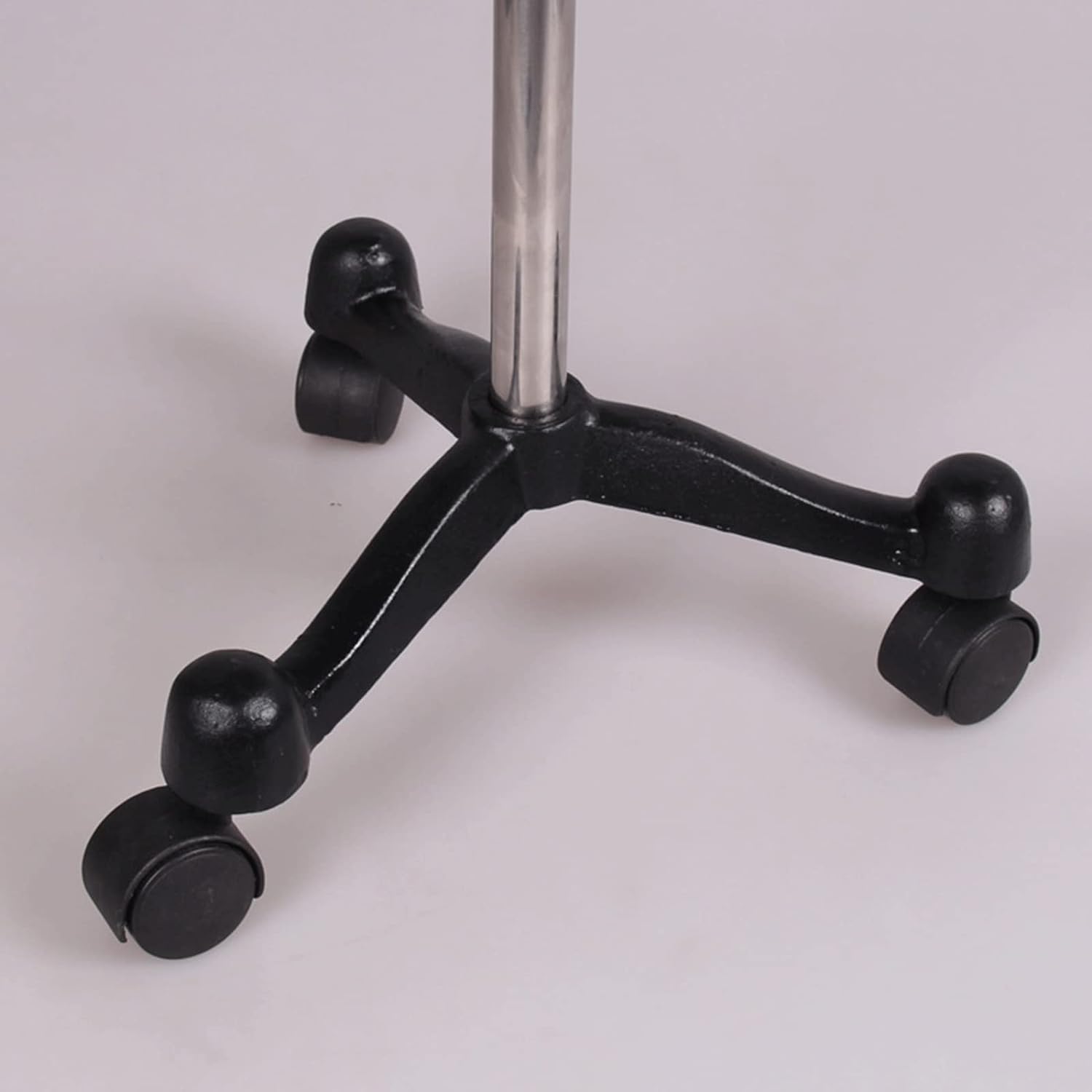 Porta flebo Porta flebo in Acciaio Inox Altezza Regolabile Porta flebo con Ruote Asta Porta flebo Facile da spostare con 4 Ganci Porta flebo