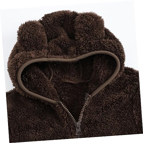 LIFKOME Fur Coat Fur Jacket Baby Fur Hooded Coat4