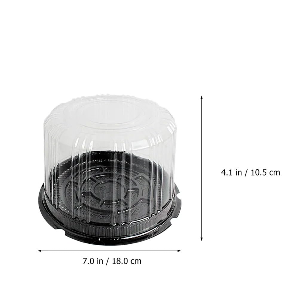 10 Pack Cake Boxes - Transparent for Cakes & Cookies -6