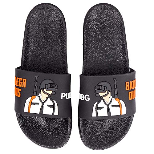 GOLAZO Flip Flop Sliders for Men PUBG Black-42 (B07YNV7W4X) Amazon Price History, Amazon Price Tracker