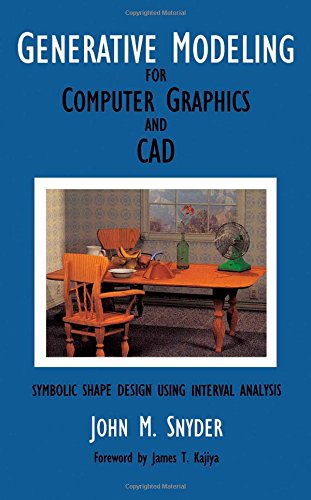 Generative Modeling for Computer Graphics and CAD: Symbolic Shape Design Using Interval Analysis