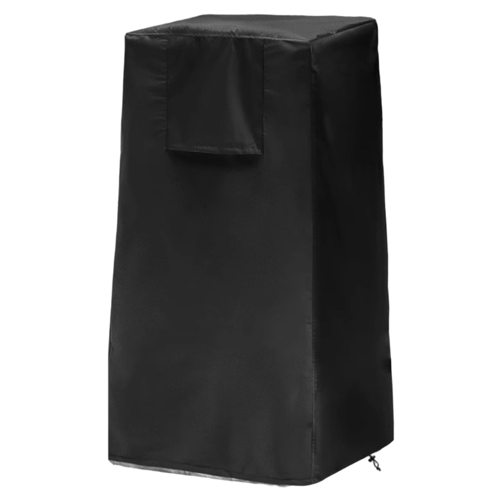 Housse de fontaine hiver imperméable noire pour protection de jardin extérieur 47x47x84 cm