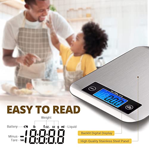 EMPO Digitale Kaffeewaage mit Timer - Espressobrüh-Tropfwaage, Backküchenwaage, Espresso Waage, Automatisches Timing… – Bild 3