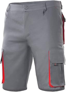 Bermuda azul marino stretch multibolsillos combinada VELILLA Serie PT103009S