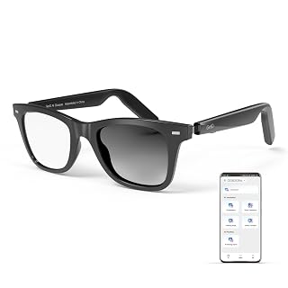 GetD 2026 AI Glasses for Men & Women, Smart Glasses Powered by ChatGPT, AI Real-time Translation with 145 Languages, 11H Music Play, Bluetooth Glasses with Photochromic Lens for Daily Use, Travel - Amazon product rated Grade A