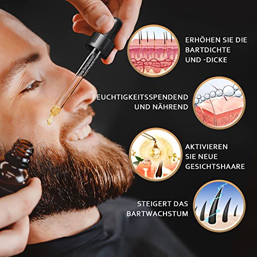 Bartwuchsmittel POP MODERN.C – Bartwachstumsöl und Serum