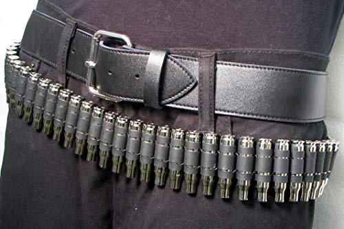 .308 Cal. M60 Silver Bandolier Costume Belt