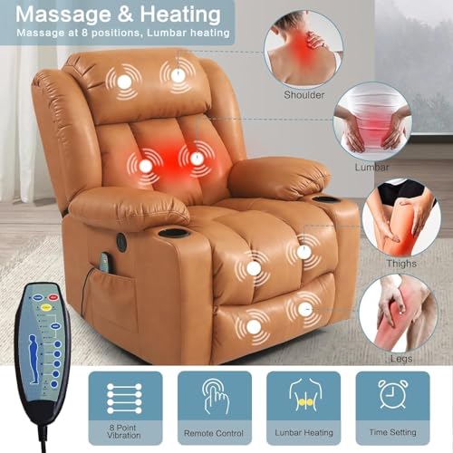 Sillón Plegable Relax con Masaje y Calor Color único miniatura 3
