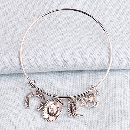 ENSIANTH Horse Bracelet - Western Cowboy & Cowgirl Gift - Equestrian & Rodeo Gift4