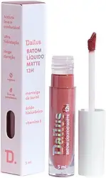 BATOM LIQUIDO DAILUS MATTE 12H COR NUDE 5ml