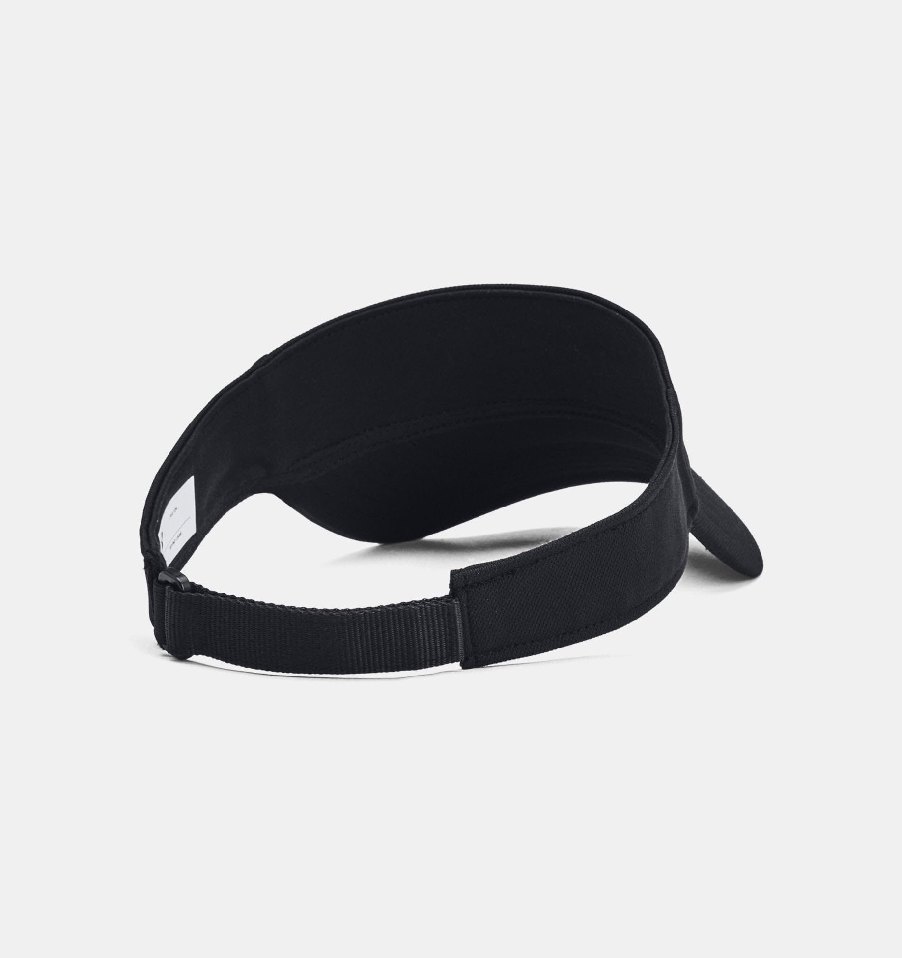 Under Armour UA Blitzing - Visera de sóftbol para mujer, ajustable con banda para el sudor OSFM, Negro-blanco, Talla única