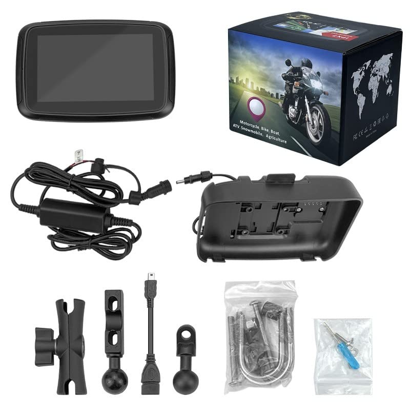 Amazon.co.jp: バイク用ナビ 5インチ 、バイク用ナビ マウントキット