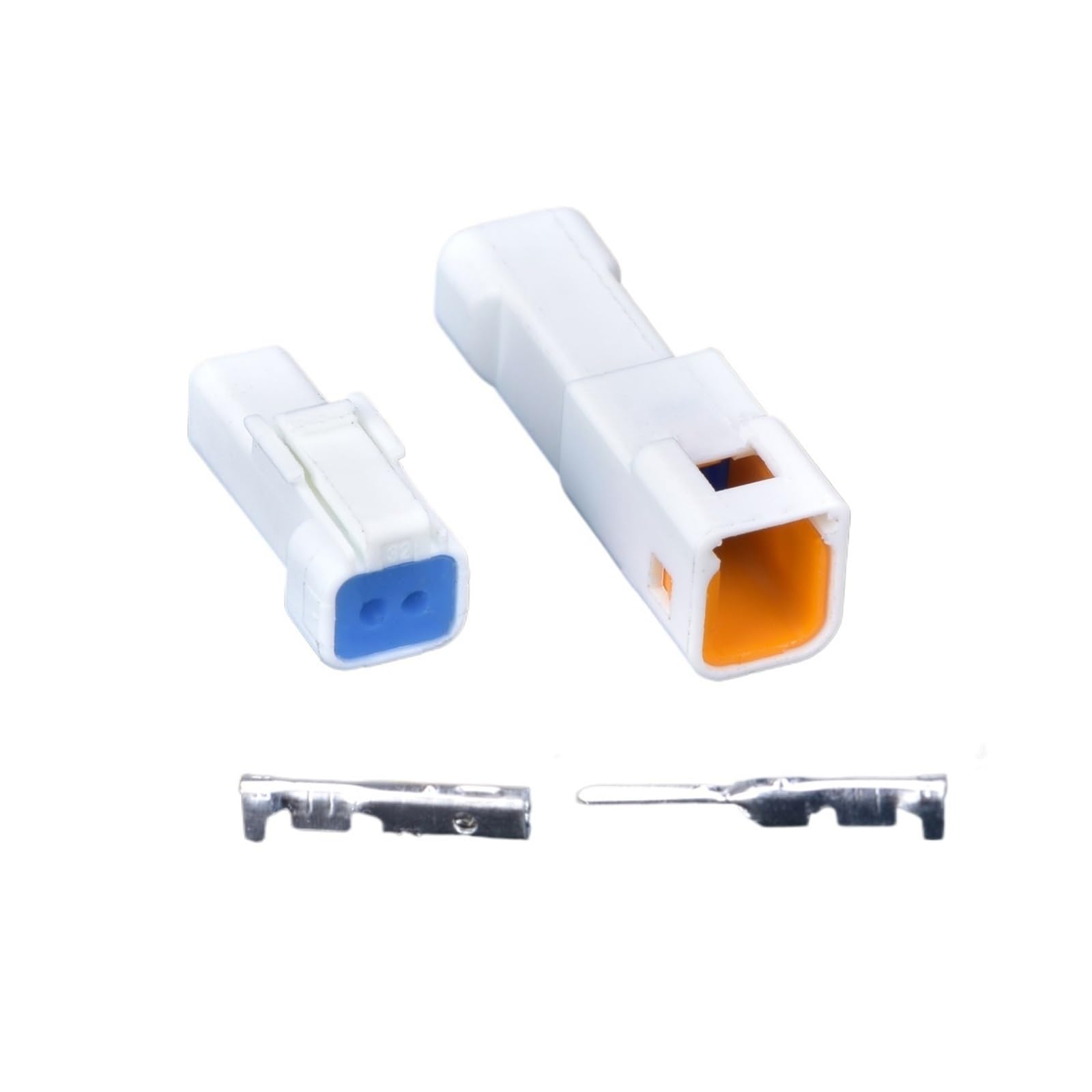 5 Set 2 Pin JST JWPF Automotive Impermeabile Connettore del Cavo Maschio O Femmina Butt p/lug 02R-JWPF-VSLE-S 02T-JWPF-VSLE-S(Male with Pin)