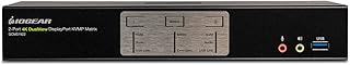 IOGEAR KVMP 2-Port 4K Dual View DisplayPort Matrix with USB 3.0 Hub and Audio - GCMS1922