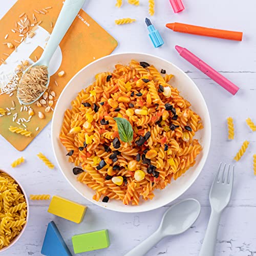 Image of SLURRP FARM No Maida Mini Fusilli Pasta | Gluten Free & Multigrain | Healthy Pasta Made With Brown Rice And Corn, 400 Gm