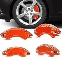 CAMAROカマロ SS ブレーキキャリパーカバー 10-14y カマロ SS ブレーキキャリパーカバー カマロロゴ レッド 4PC