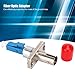 Leapiture Fiber Optic Adapter Fiber Optic Converter Single Mode Adapter Fiber Optic Joiner Fiber Optic Patch Adapter ABS for Industrial