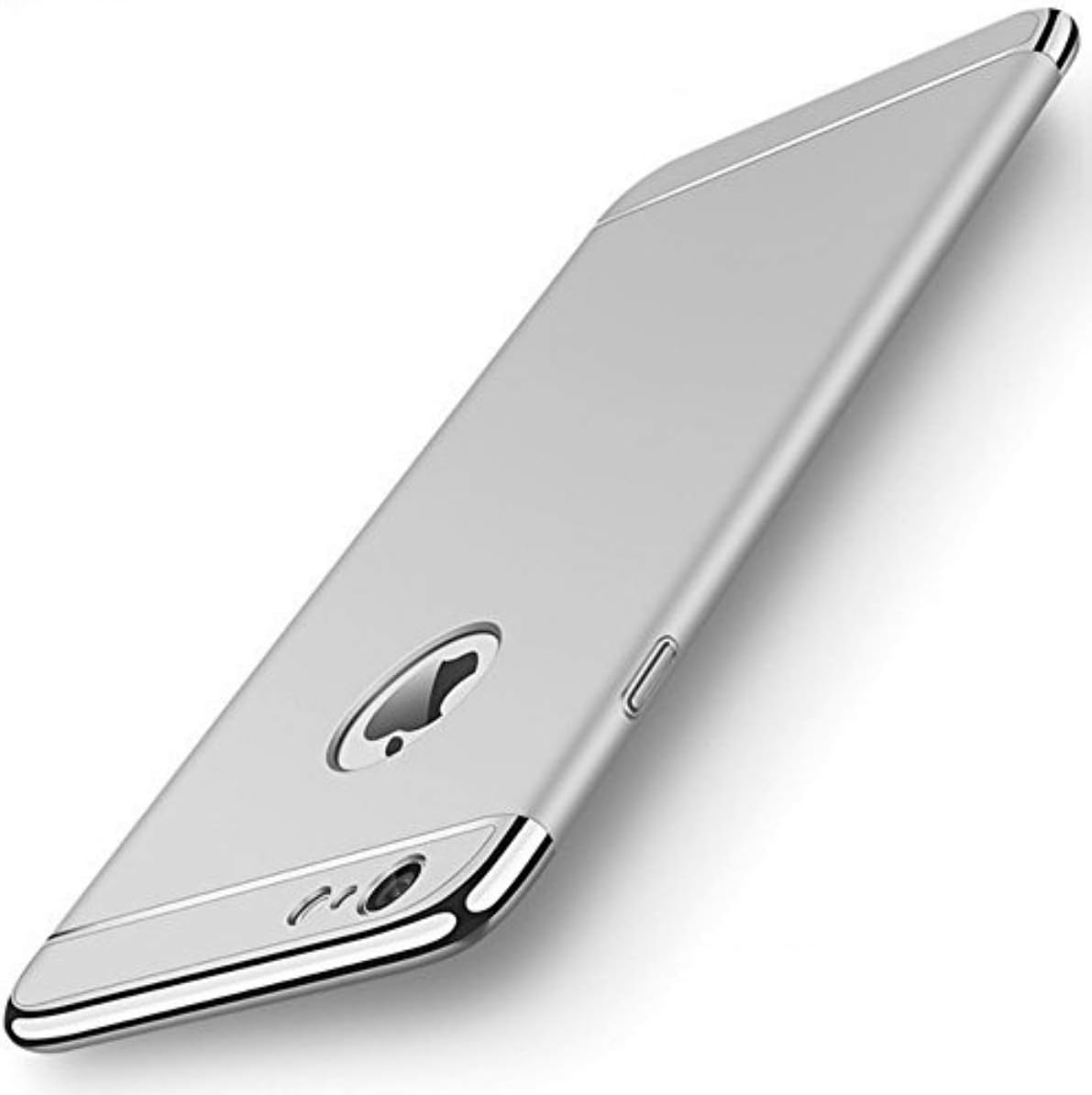 *3-in-1 Shockproof* Dual Layer Thin Back Cover Case for Apple iPhone 6 Plus /6S Plus (Silver) *