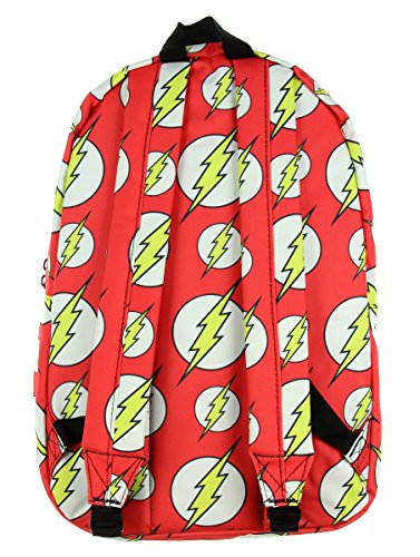Dc Comics The Flash Symbol Logo All-Over Print Sublimated Backpack #TOP1