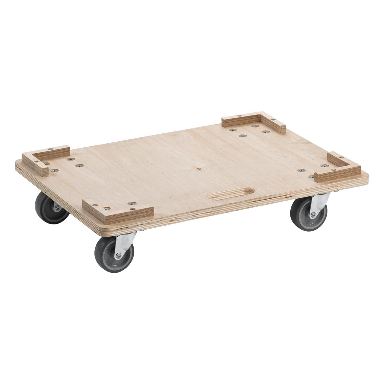 Amazon.co.jp: イーサプライ 木製ドーリー 平台車 耐荷重200kg 50L