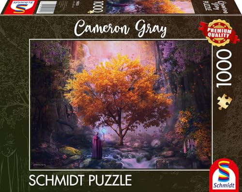 Schmidt Spiele 58523 Waldeszauber, Cameron Gray, 1000 StĂĽck Puzzle