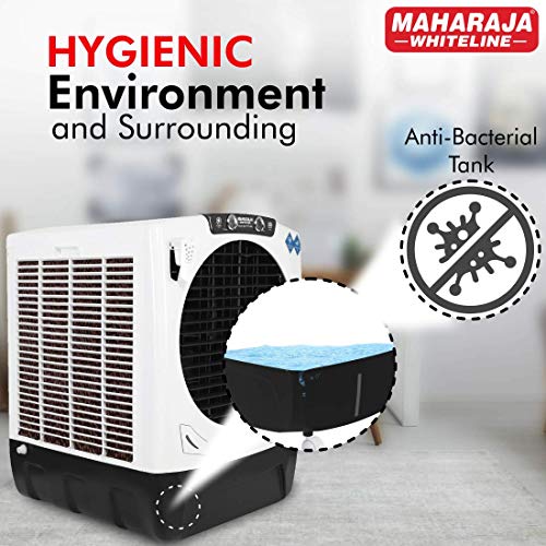 Image of Maharaja Whiteline 70 Liter Super Grand 70 Plus Honeycomb Desert Air Cooler with Anti-Bacterial Water Tank