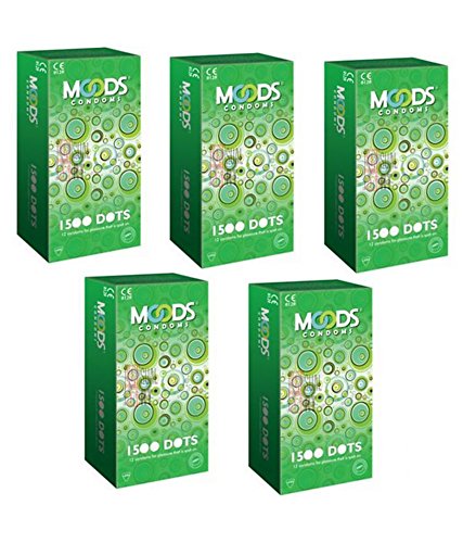 Moods 60 Pcs 1500 Dot Condom-image-41
