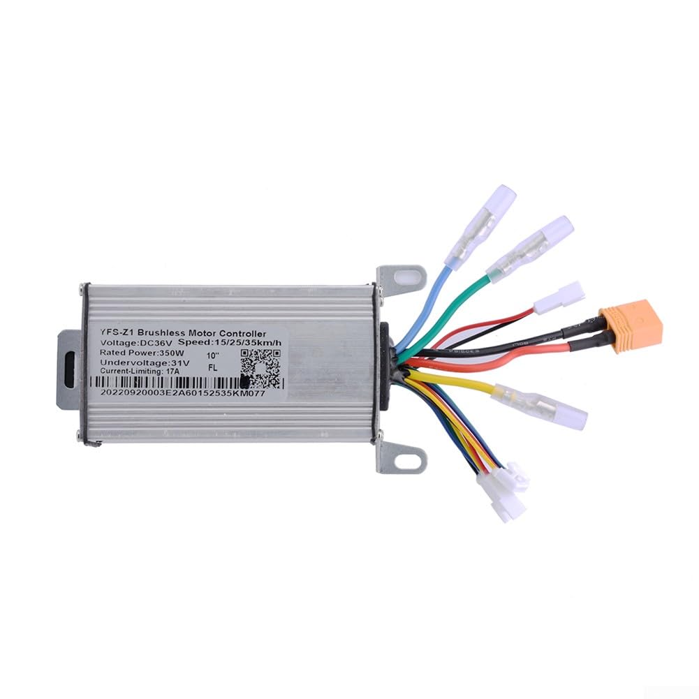 Elektroroller-Controller-Board, 36 V, 350 W, 17 A, Controller, Armaturenbrett, Beschleunigungsanzug für 25,4 cm Elektroroller