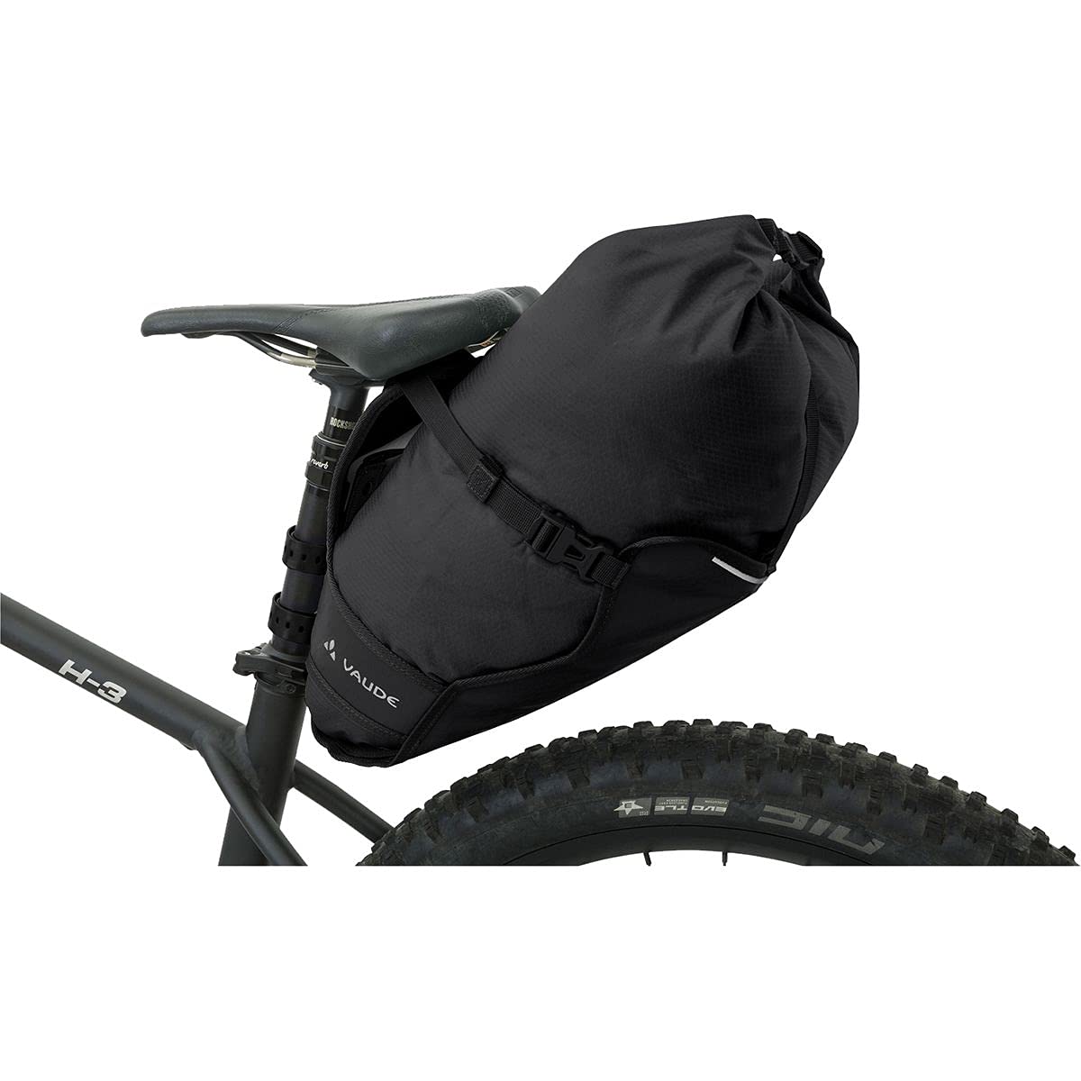VAUDE Trailsaddle Sporttasche, 48 cm, 12 Liter, Black Uni Sport & Freizeit