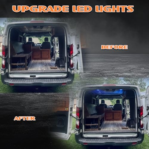 Lámparas LED interiores para vehículo Ford Transit 2014-2024 miniatura 6