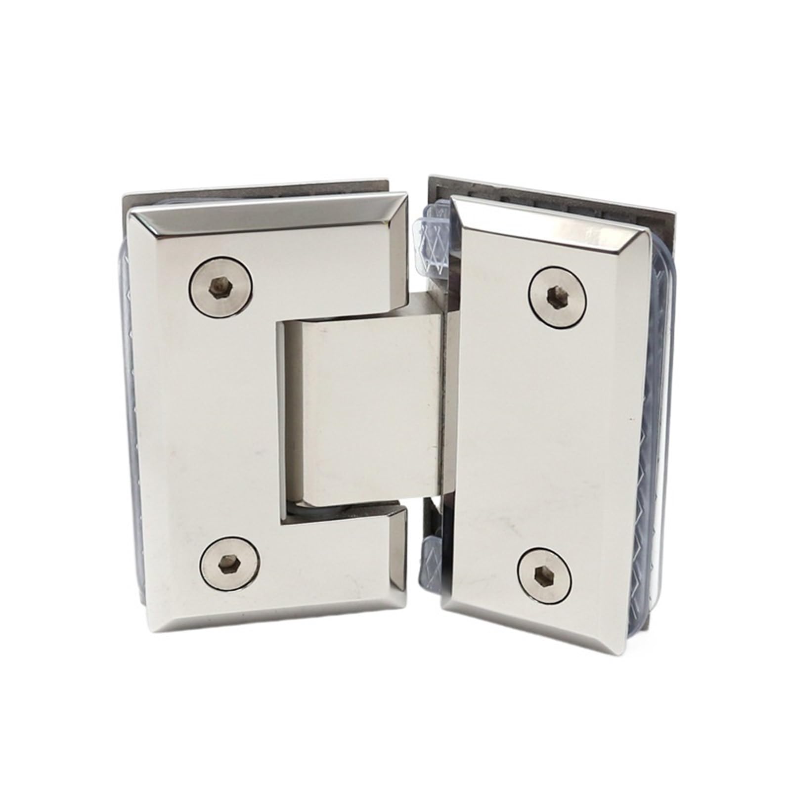 Pknaqwlsx A Square Beveled Edge 135 Degree Bathroom Clamp Shower Room Glass Clip F-006-5Mm