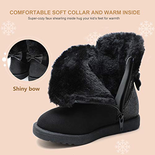 tombik Toddler Girls Warm Winter Snow Boots4