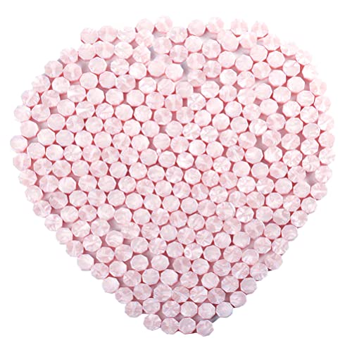 230 Bucce di Cera Vegane per Francobolli - Cera per Sigillare Inviti di Nozze, Compleanni, Carte Regalo, Lettere (Loto)