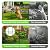 Toolterritary 10 Panels No Dig Garden Fence with Gate, 48in(H) x 26.0ft(L) Rustproof Metal Animal Barrier Fence, Outdoor Decorative Yard Fencing with Ground Stakes for Dogs, Rabbits, Patio