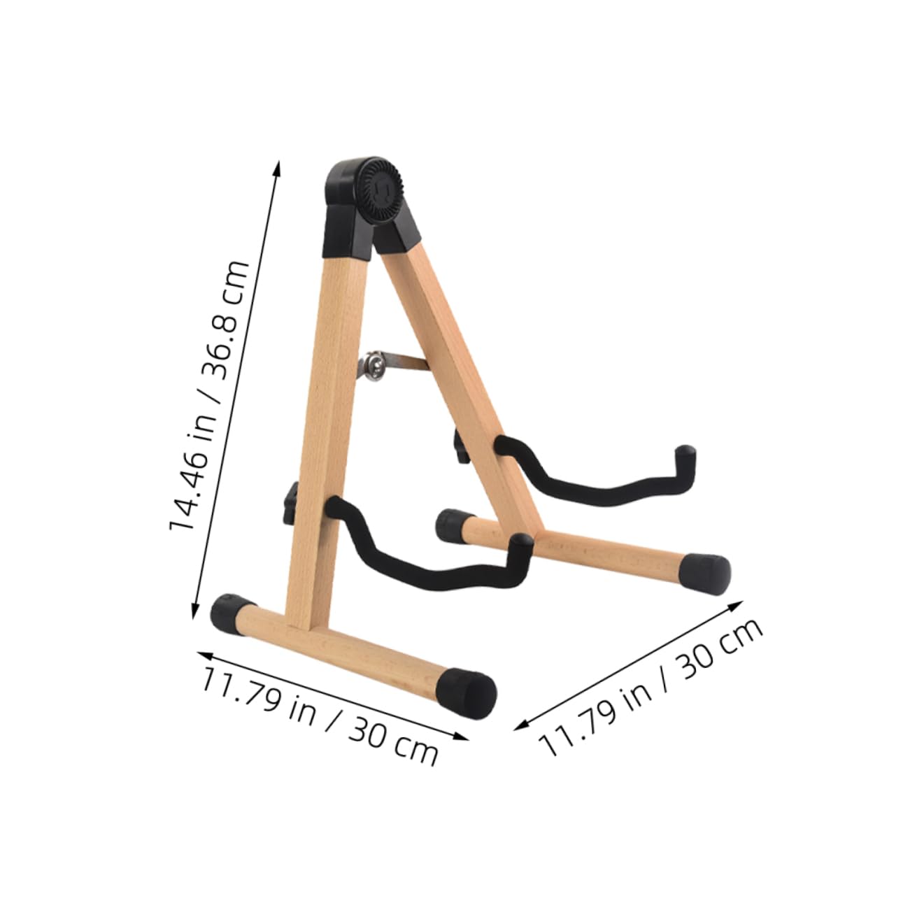 ibasenice Portachiara in Legno Supporto Per Chitarra Pieghevole Stand Per Chitarra Adatto Per Chitarre Acustiche Classiche Ed Elettriche