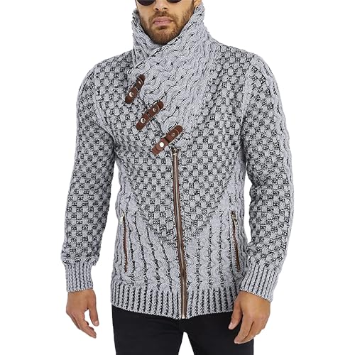 Cardigan d'hiver boutonné et chaud pour les sorties en ville