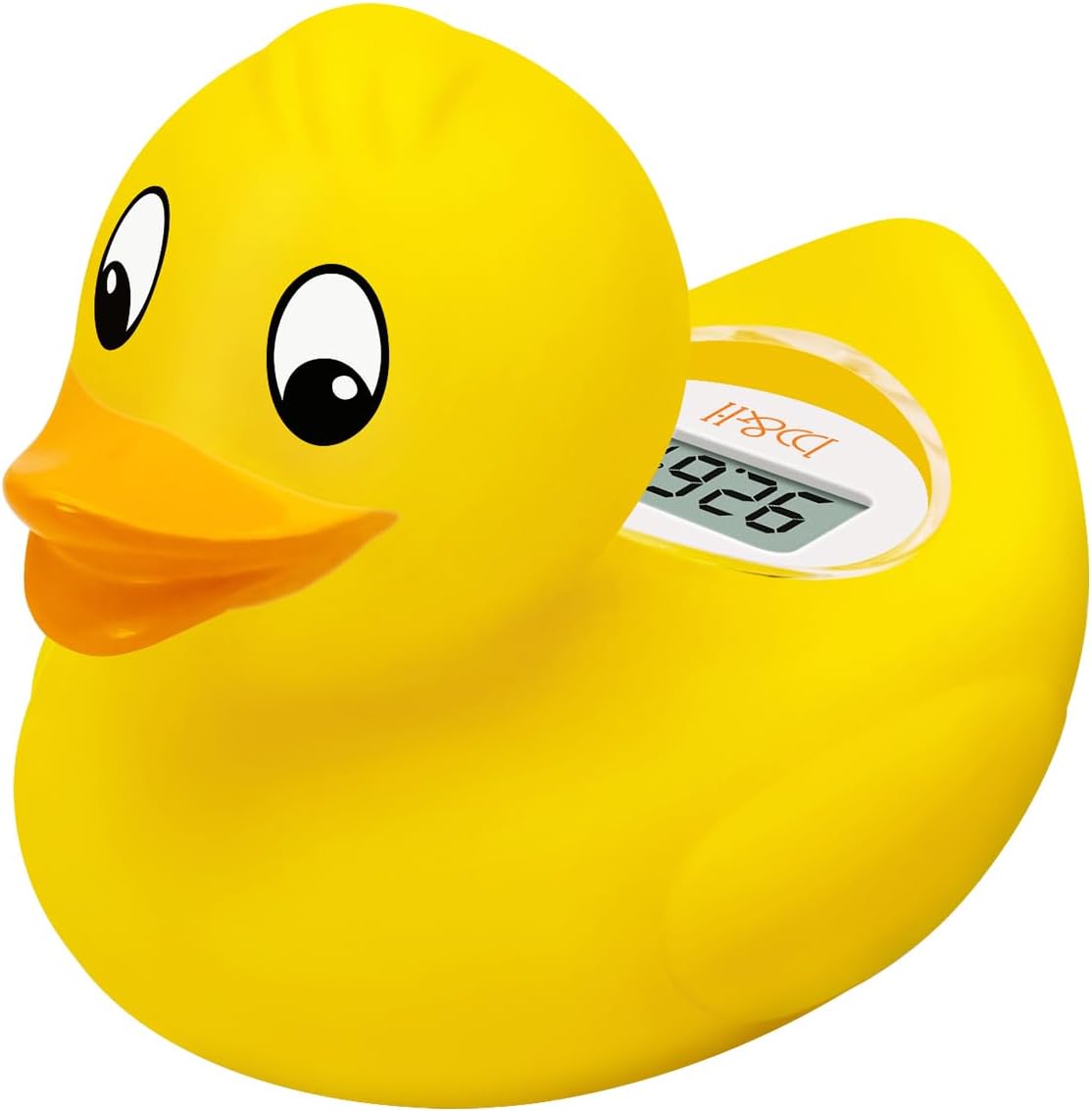 Termómetro digital de baño para bebé con patito - Pantalla fácil de leer | Sin BPA | Termómetro flotante seguro para la temperatura del agua, juguete para la hora del baño del bebé
