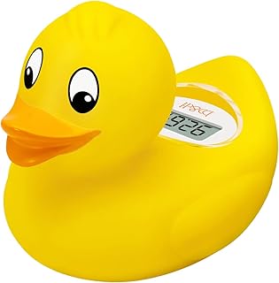 b&h Digital Duckling Baby Bath Thermometer, Infant Safe Floating Water Temperature Thermometer and Baby Bath Time Toy – Easy to Read Display | BPA-Free