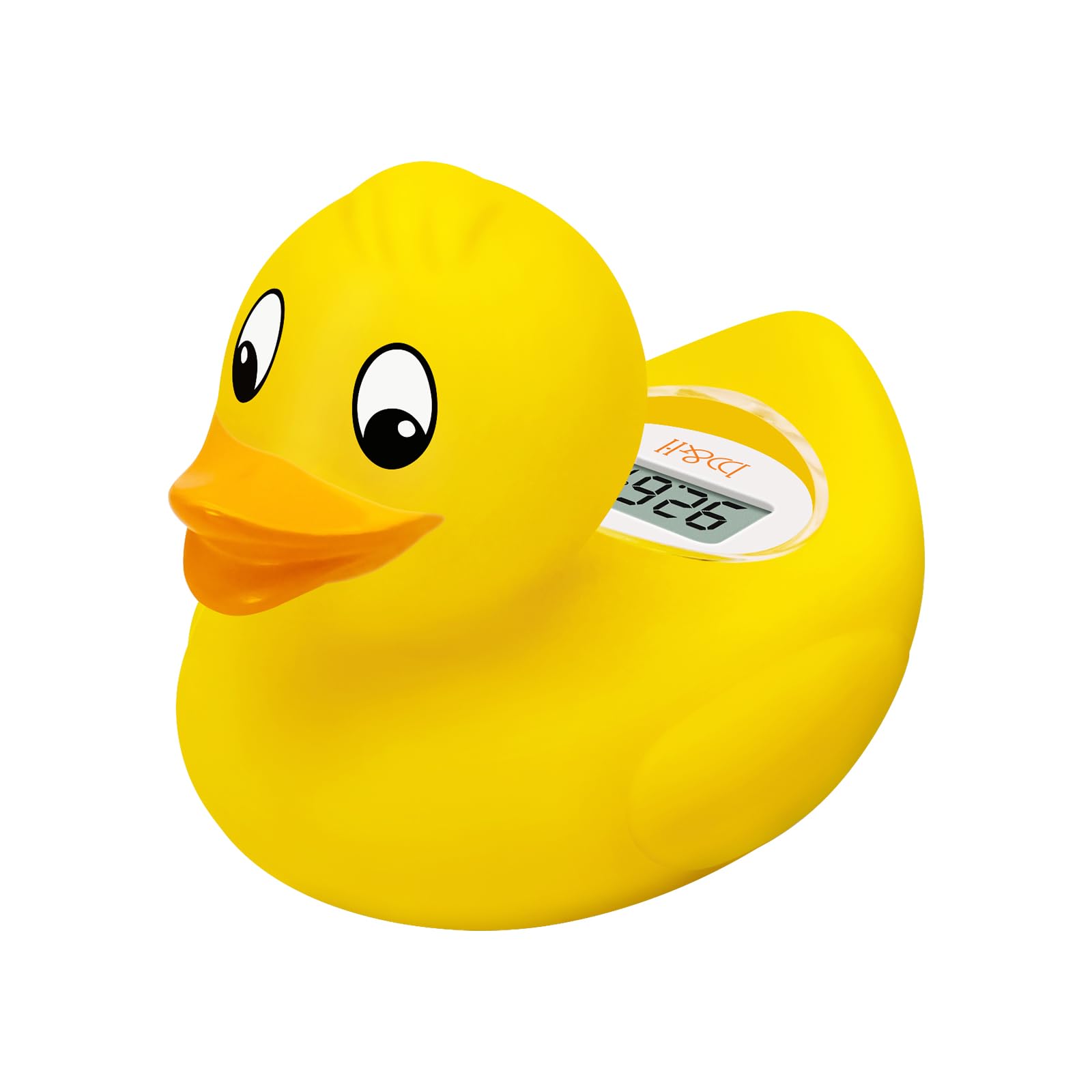 B&H - Baby Bath Thermometer, Duck, Digital Floating Water Temperature Thermometer and Baby Bath Toy, Easy to Read Display, BPA Free