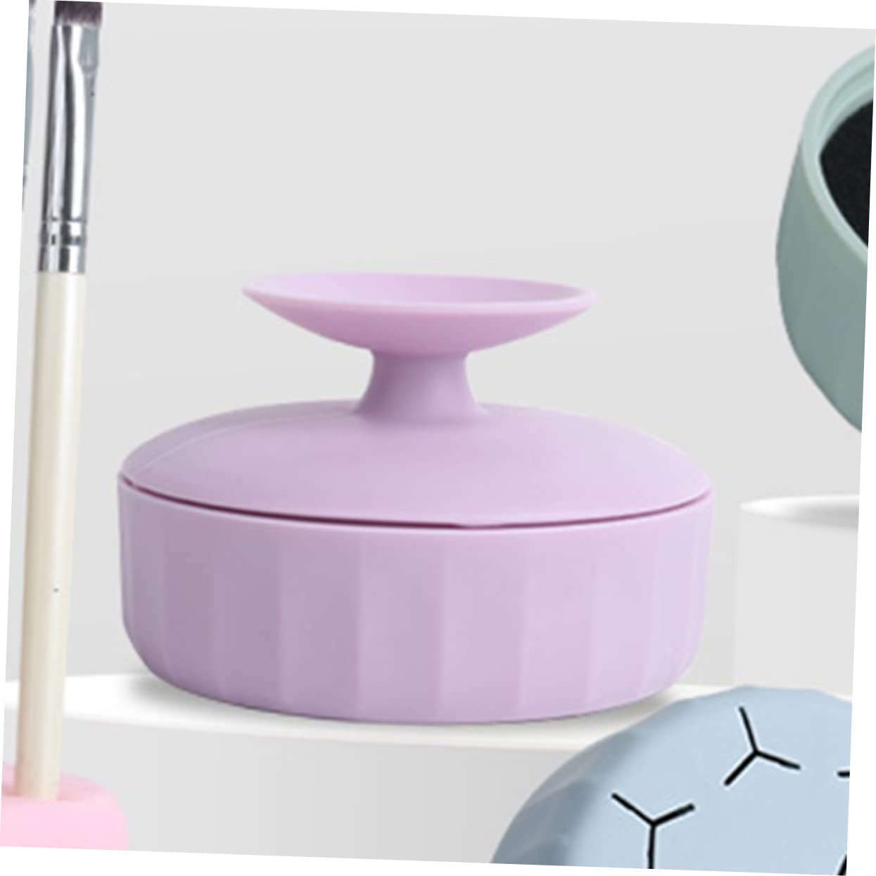 MAGICLULU 5St Reinigungsbox für Make-up-Pinsel pinsel reinigungsmatte brush cleansing pad Make-up-Versorgung Reinigungsmatte für Make-up-Pinsel Make-up Pinsel Make-up-Reinigungsmatte Schwamm