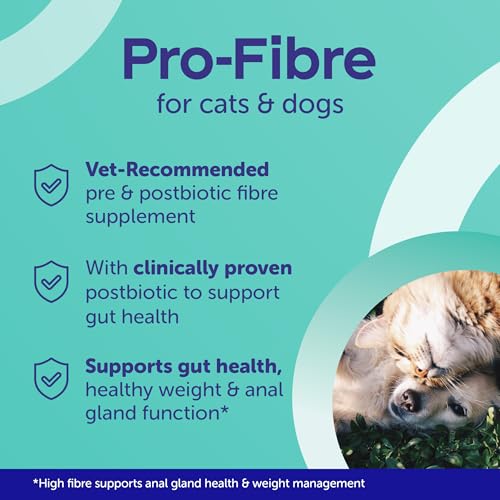 Protexin Pro-Fibre for Dogs – High-Fibre Digestive Supplement with Prebiotics & Postbiotics – Supports Gut Health, Digestion, Firm Stools & Anal Gland Function – Meat-Free Beef Flavour – 500g Pellets - Image 5