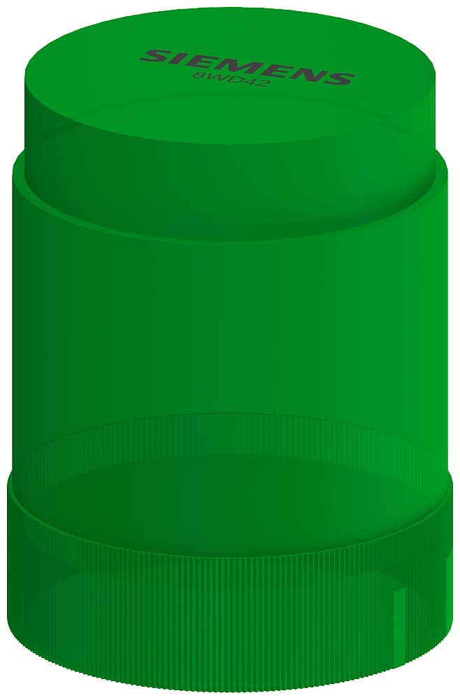 Columna señalización Siemens 8WD42 soluciona fallos de visibilidad con LED verde AC 24V duradero