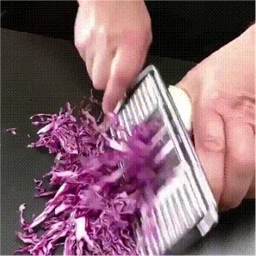 Cortadora de verduras 4 en 1 acero inoxidable 3 piezas miniatura 5