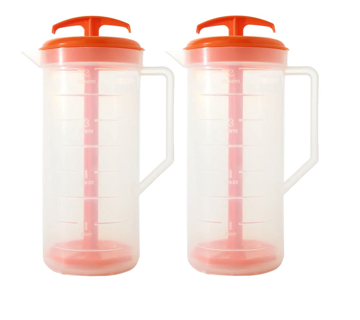 Amazon.com: JBK Pottery 2-Quart Orange Mixing Pitcher with
