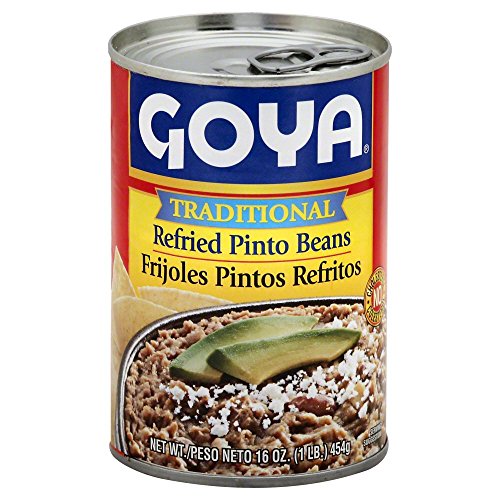 Goya Foods Traditional Refried Beans, 16-Ounce (Pack of 24) image 4