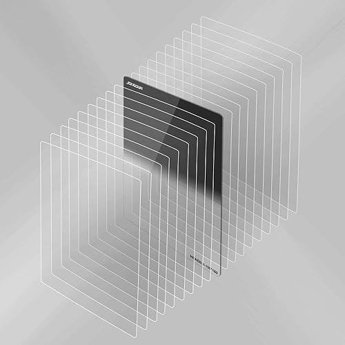 Miniatura 2 de Filtro ND cuadrado de 3.937 x 5.906 in, filtro de densidad neutra cuadrada gris graduada inversa, 18 capas multicapa, vidrio óptico Schott B270,