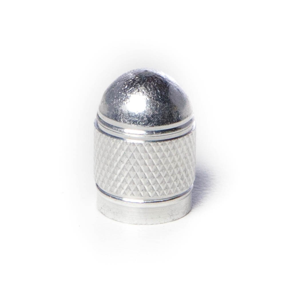 YOU.S Aluminum Valve Stem Caps – Silver 4-Pack With Seals For Car/Truck