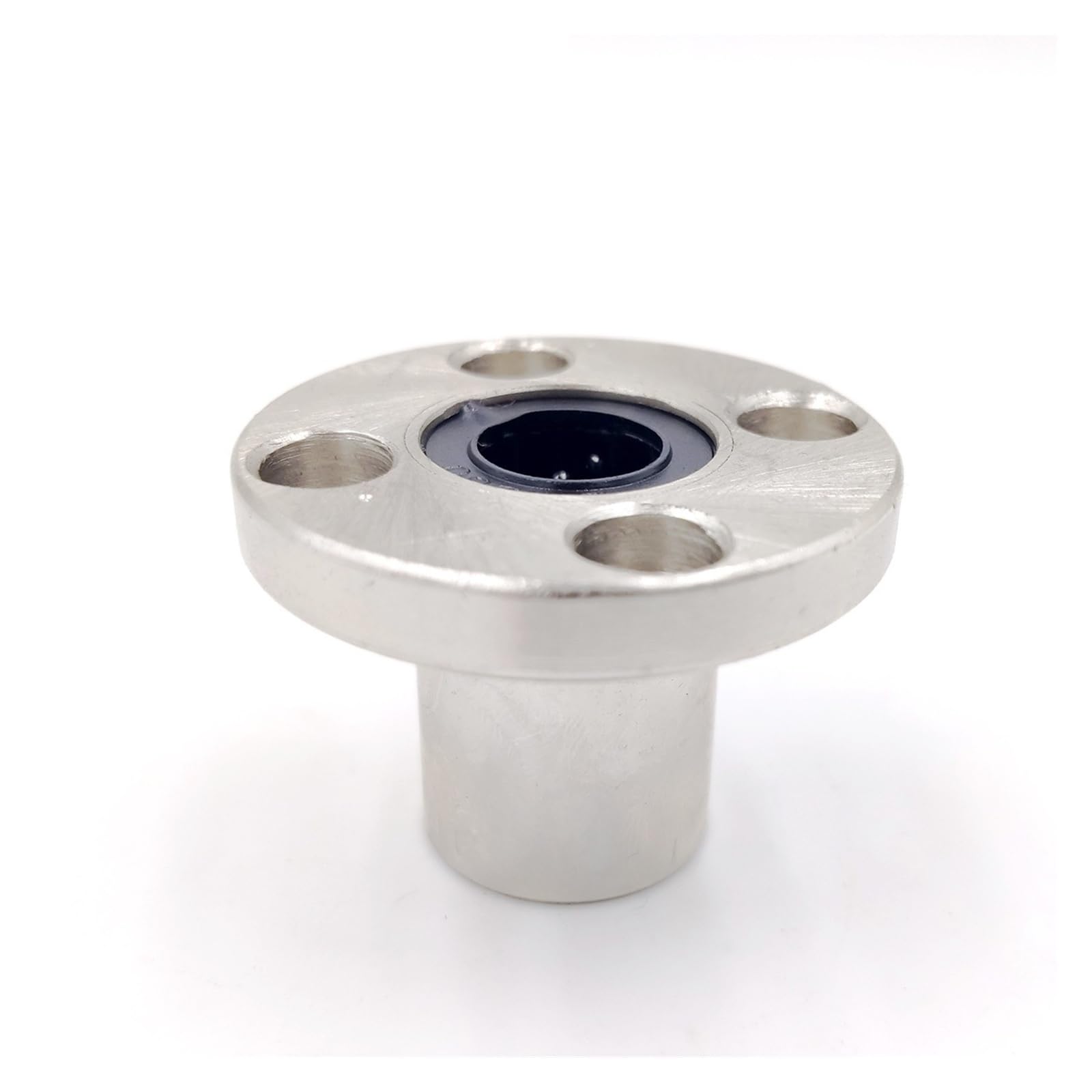 UAMOU 1pc LMF6UU LMKFUU LMF10UU LMF12UU LMF16UU LMF20UU LMF25UU Typ Nickel Überzug Flansch Linear Lager Fit for 3D Drucker linear Stange Cheerfully (Size : LMF25UU)