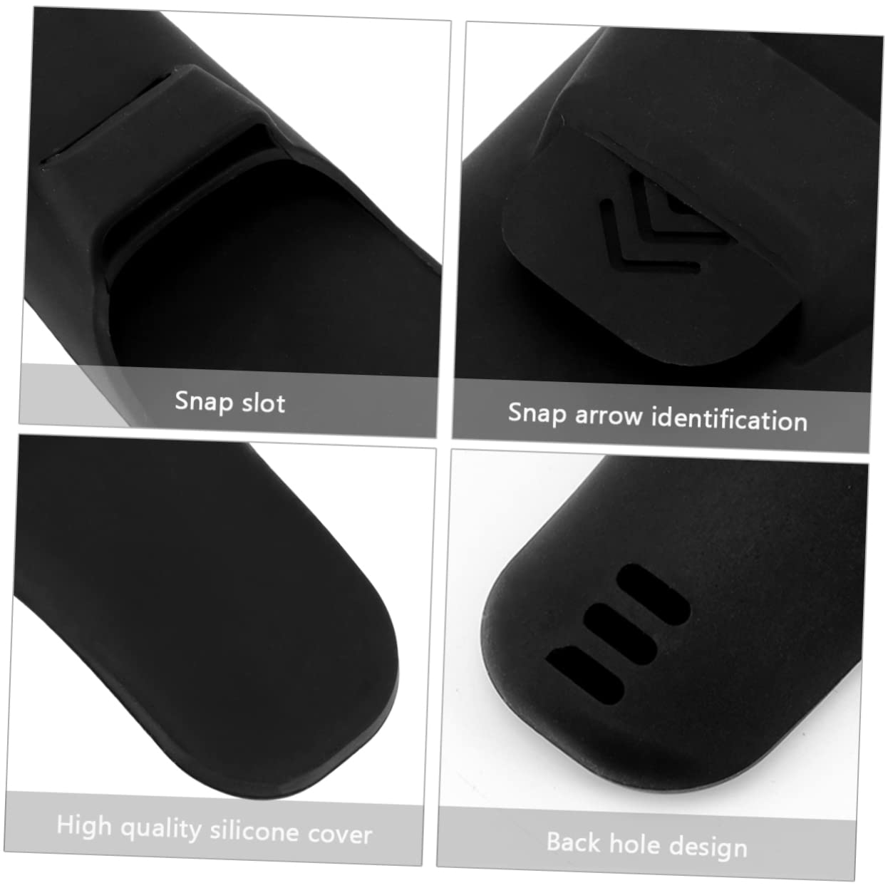 Healeved Custodia Da Viaggio Da 3 Set Kit Da Barba Custodia Protettiva Portatile in Silicone Per Forniture Da Viaggio 2 Pezzi * 3